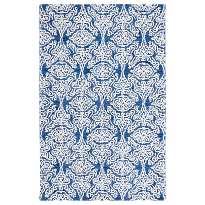 Tapis moderne en laine florale SAFAVIEH fait main Blossom Cateluta