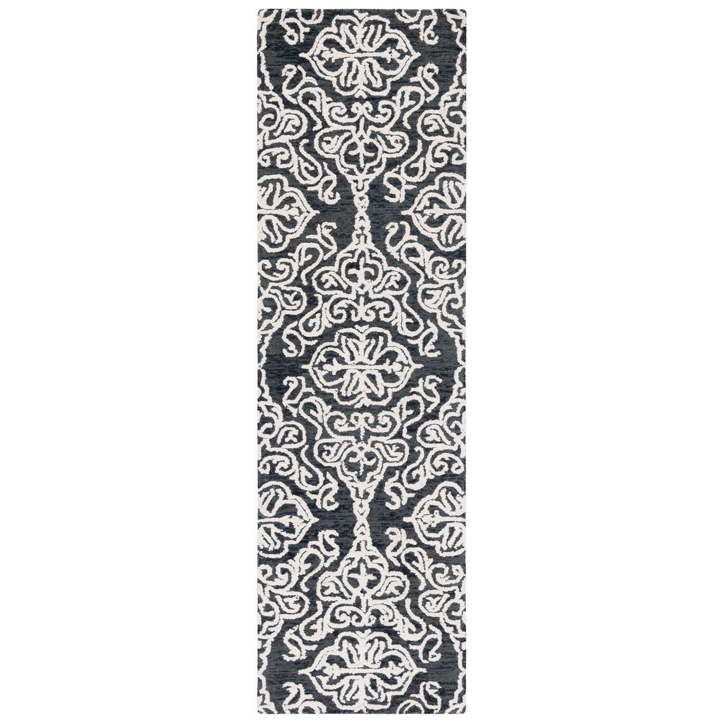 Tapis moderne en laine florale SAFAVIEH fait main Blossom Cateluta