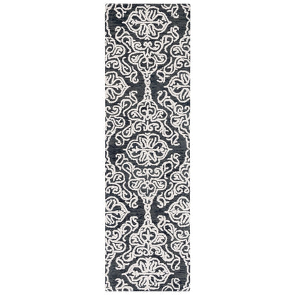 Tapis moderne en laine florale SAFAVIEH fait main Blossom Cateluta