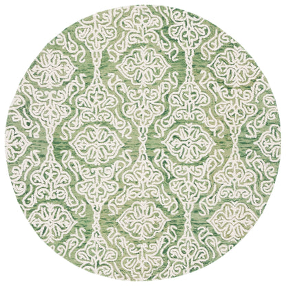 Tapis moderne en laine florale SAFAVIEH fait main Blossom Cateluta