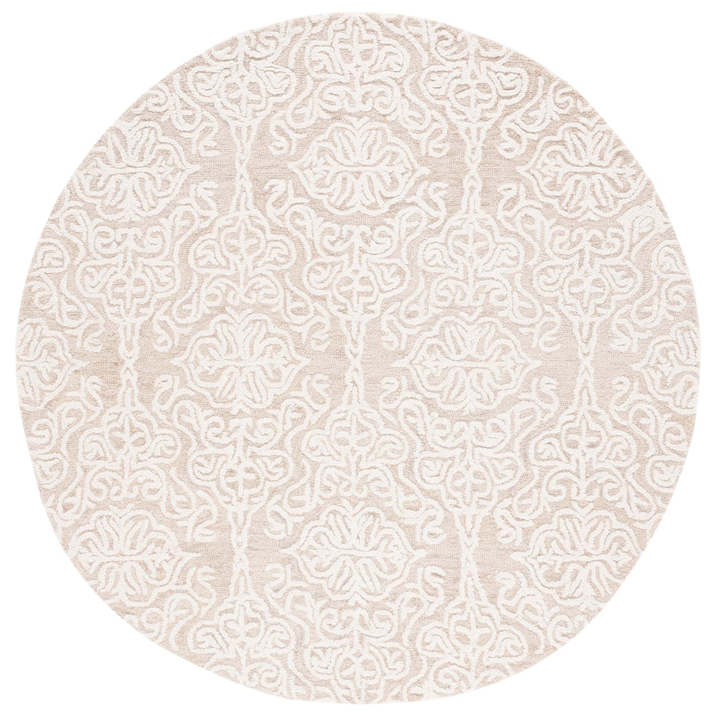 Tapis moderne en laine florale SAFAVIEH fait main Blossom Cateluta