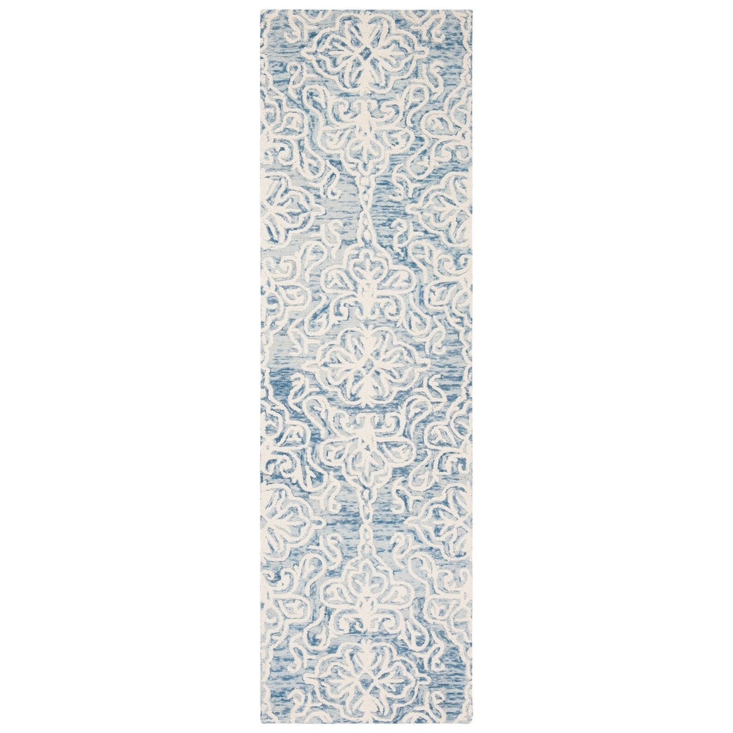 Tapis moderne en laine florale SAFAVIEH fait main Blossom Cateluta