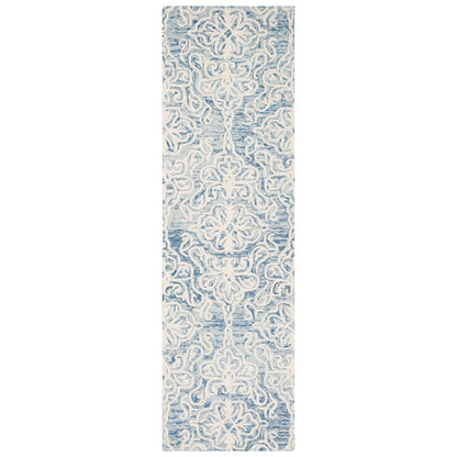 Tapis moderne en laine florale SAFAVIEH fait main Blossom Cateluta