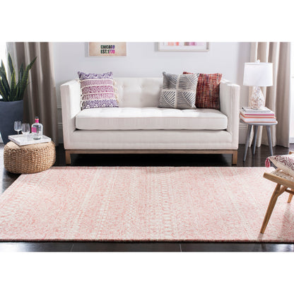 Tapis moderne en laine florale SAFAVIEH fait main Blossom Cateluta