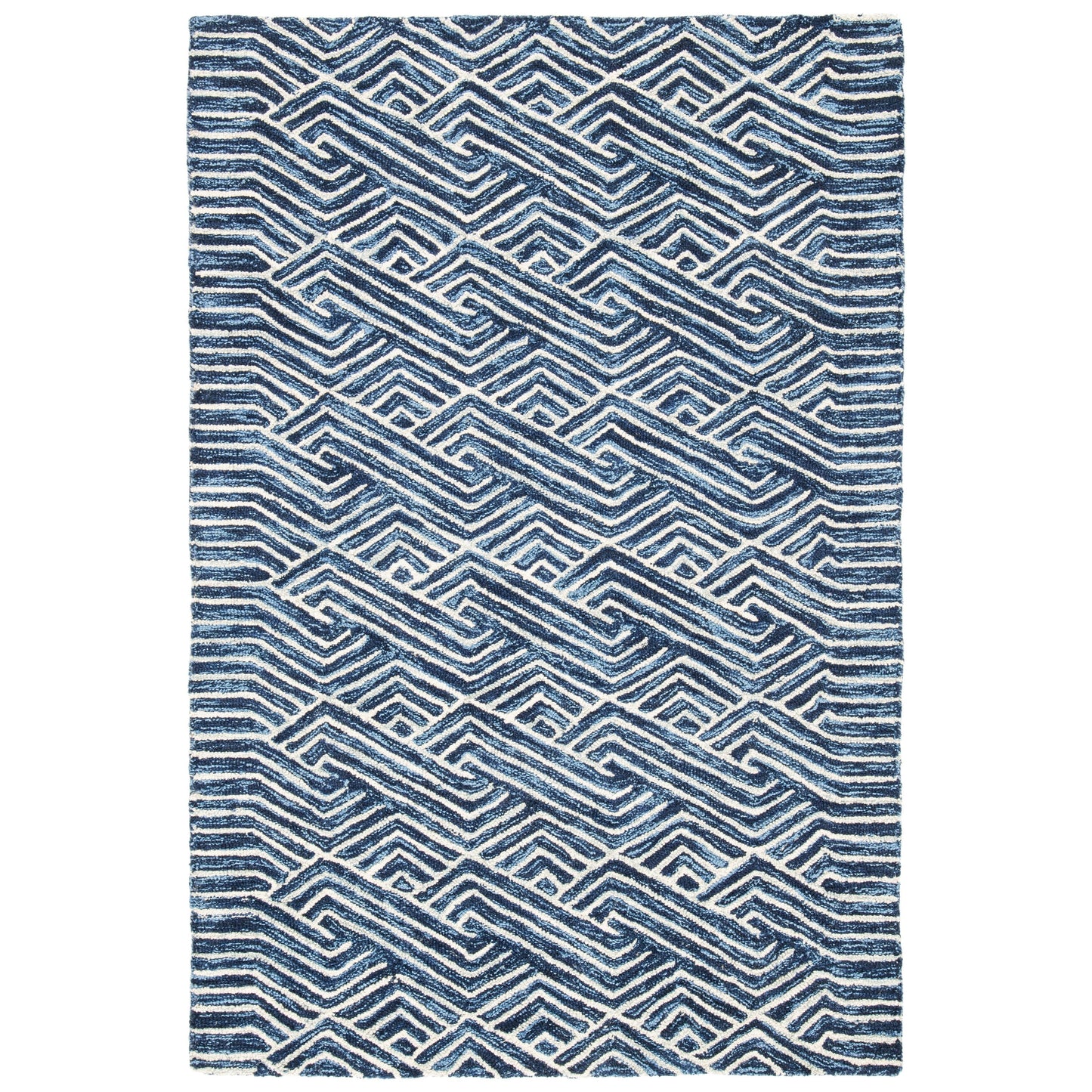 Tapis moderne en laine florale SAFAVIEH fait main Blossom Cateluta