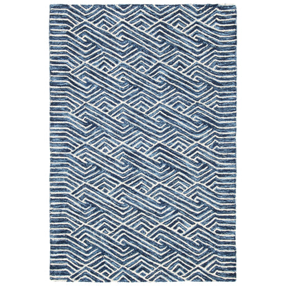 Tapis moderne en laine florale SAFAVIEH fait main Blossom Cateluta