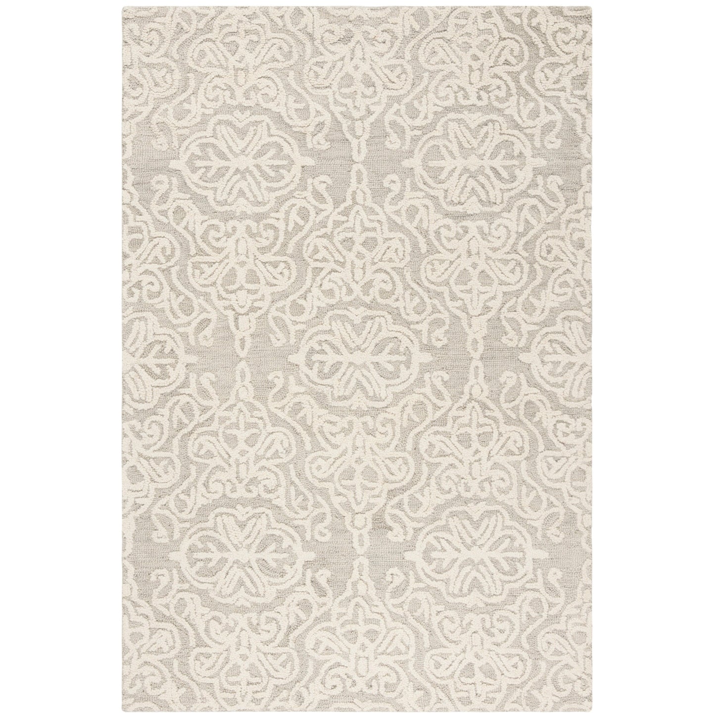 Tapis moderne en laine florale SAFAVIEH fait main Blossom Cateluta