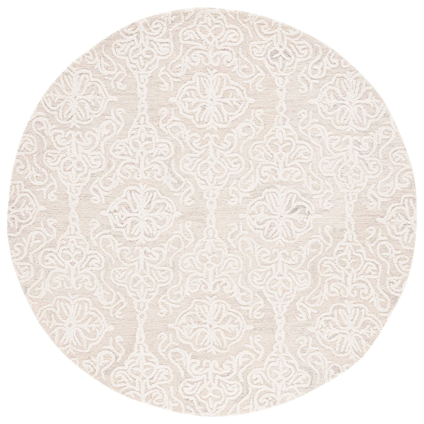 Tapis moderne en laine florale SAFAVIEH fait main Blossom Cateluta