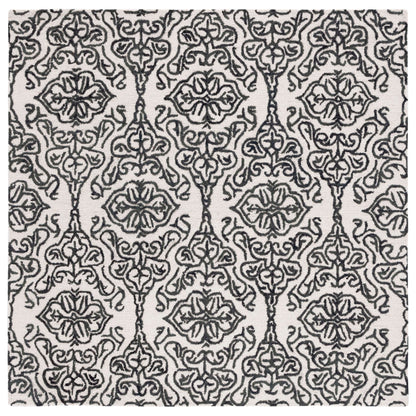 Tapis moderne en laine florale SAFAVIEH fait main Blossom Cateluta