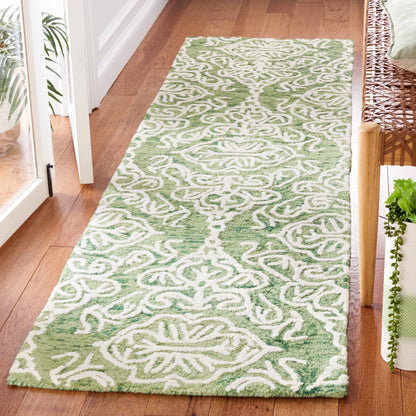 Tapis moderne en laine florale SAFAVIEH fait main Blossom Cateluta