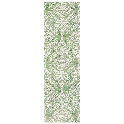 Tapis moderne en laine florale SAFAVIEH fait main Blossom Cateluta