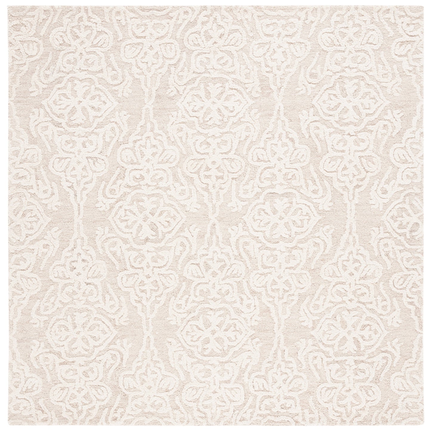 Tapis moderne en laine florale SAFAVIEH fait main Blossom Cateluta