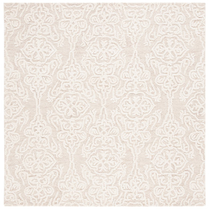 Tapis moderne en laine florale SAFAVIEH fait main Blossom Cateluta