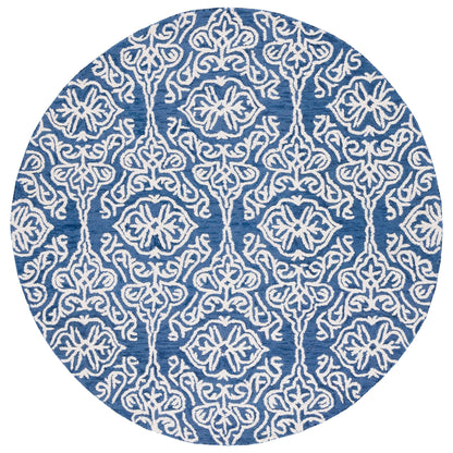 Tapis moderne en laine florale SAFAVIEH fait main Blossom Cateluta