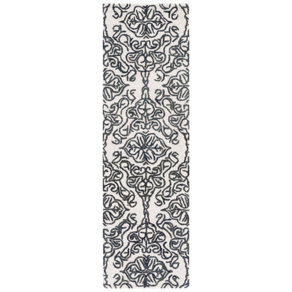 Tapis moderne en laine florale SAFAVIEH fait main Blossom Cateluta