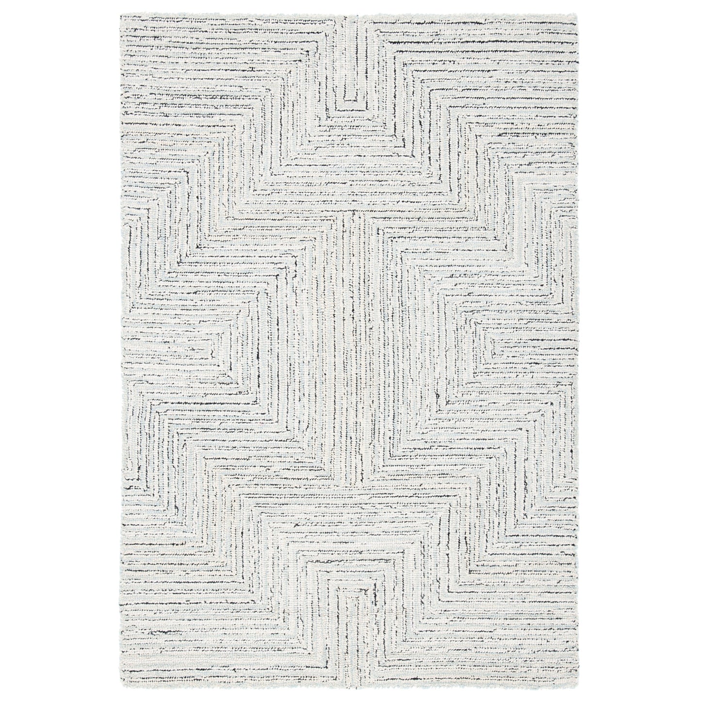 Tapis moderne en laine florale SAFAVIEH fait main Blossom Cateluta