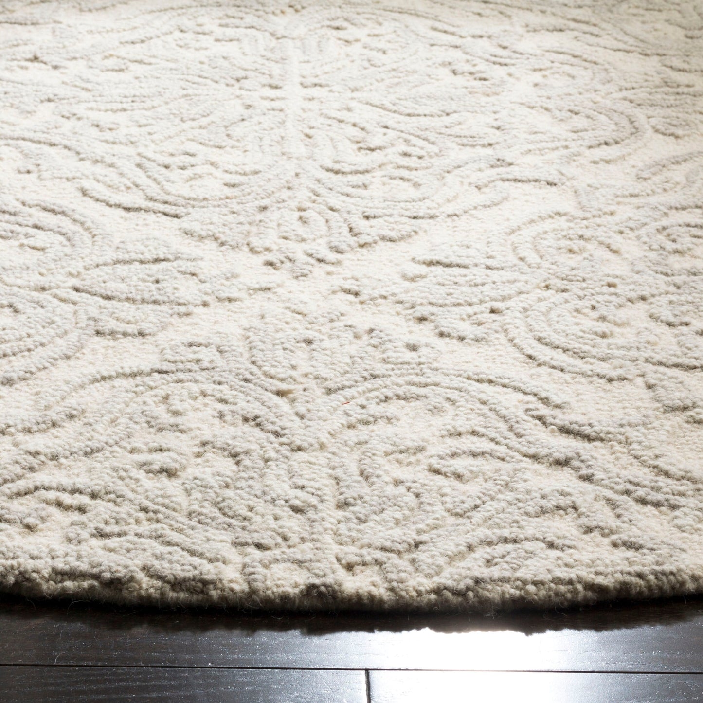 Tapis moderne en laine florale fait main SAFAVIEH Blossom Gertrida