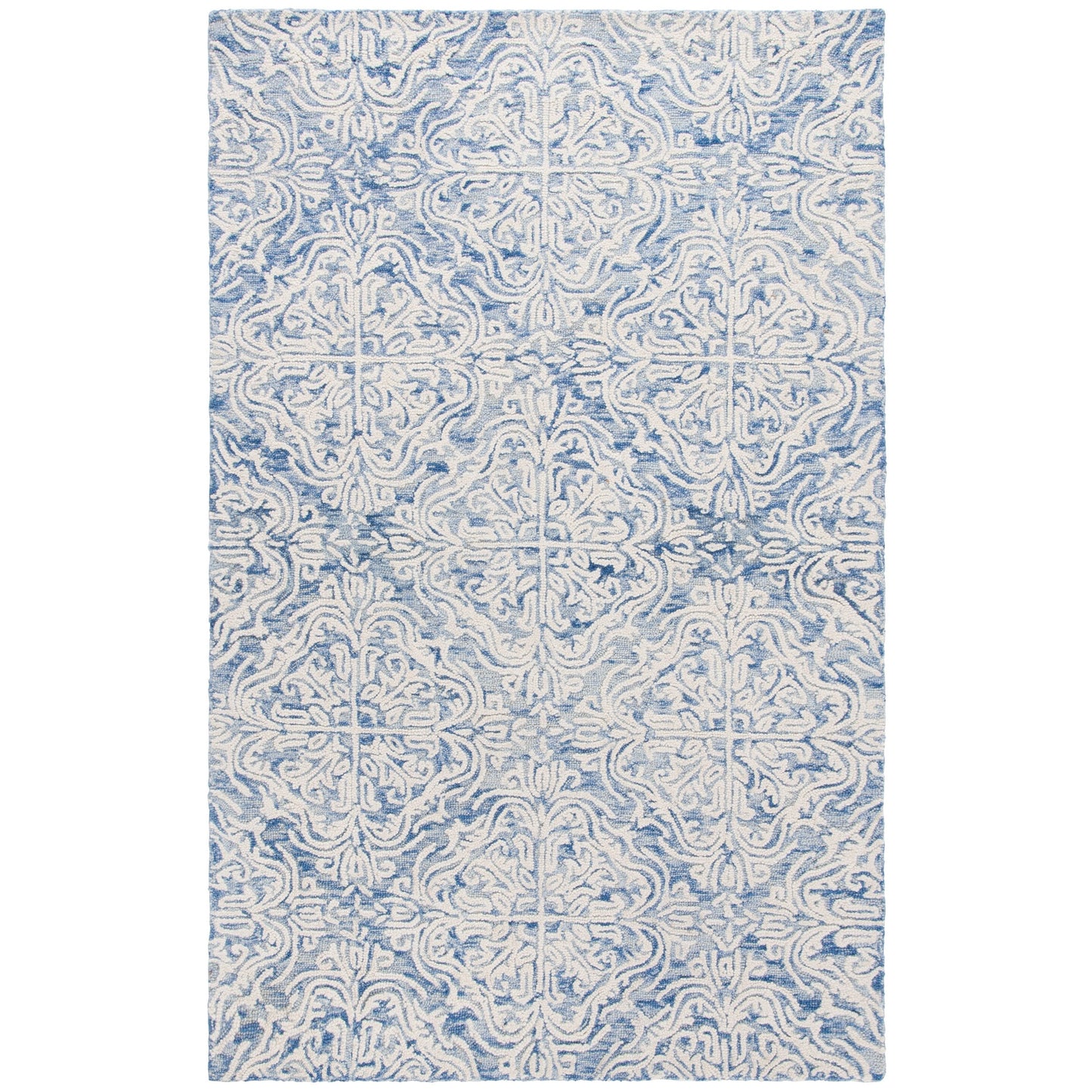 Tapis moderne en laine florale fait main SAFAVIEH Blossom Gertrida