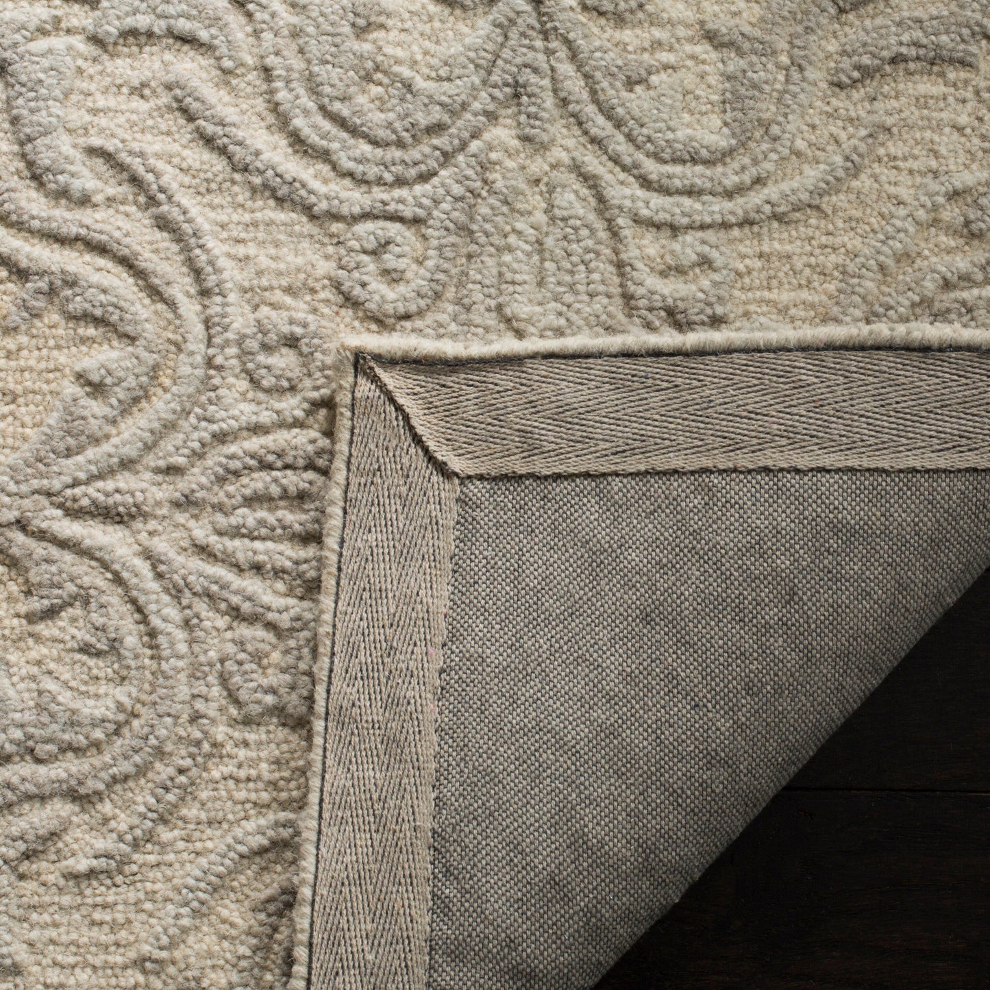 Tapis moderne en laine florale fait main SAFAVIEH Blossom Gertrida