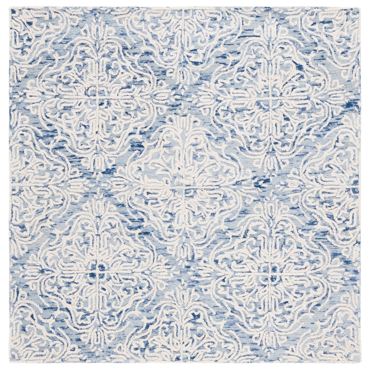 Tapis moderne en laine florale fait main SAFAVIEH Blossom Gertrida