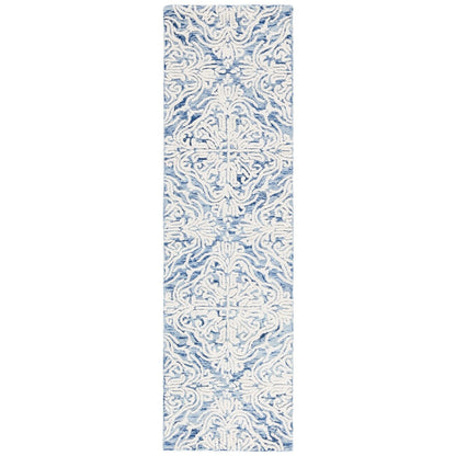 Tapis moderne en laine florale fait main SAFAVIEH Blossom Gertrida