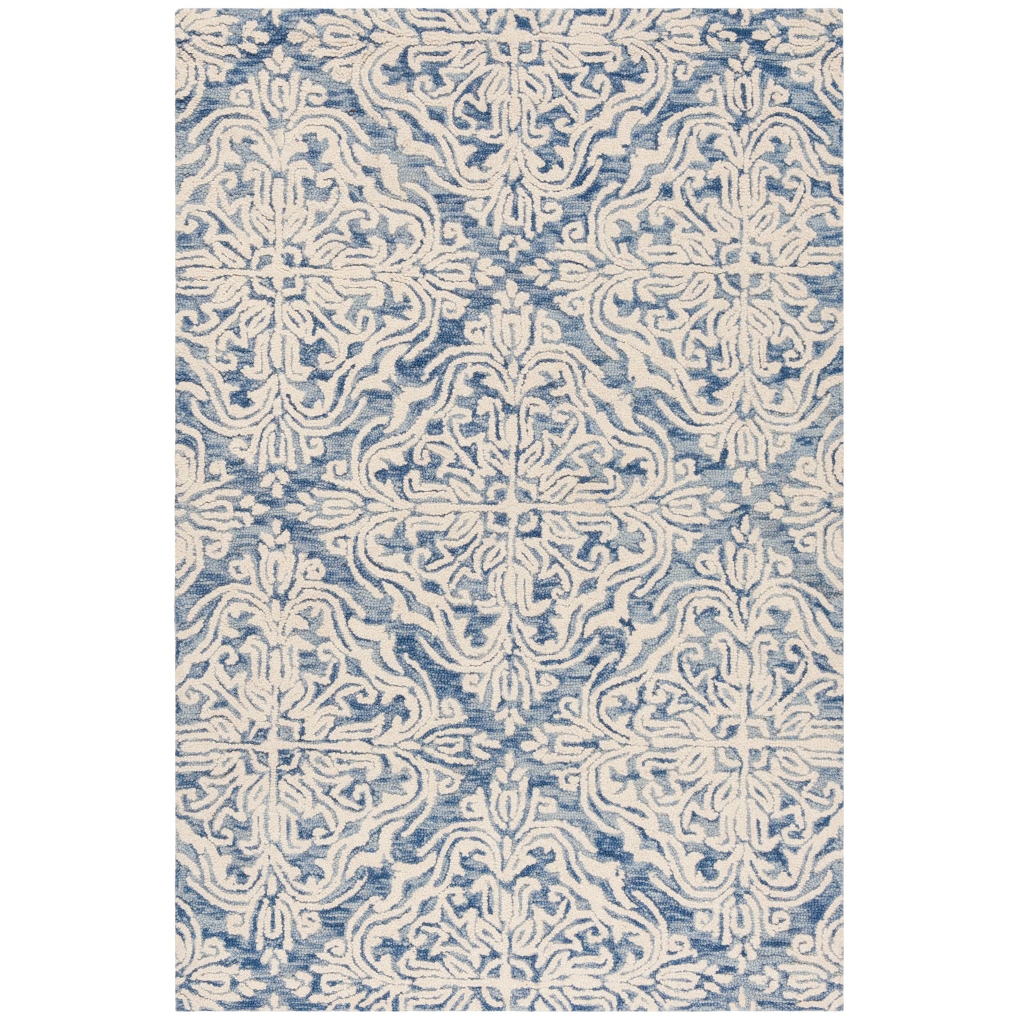 Tapis moderne en laine florale fait main SAFAVIEH Blossom Gertrida
