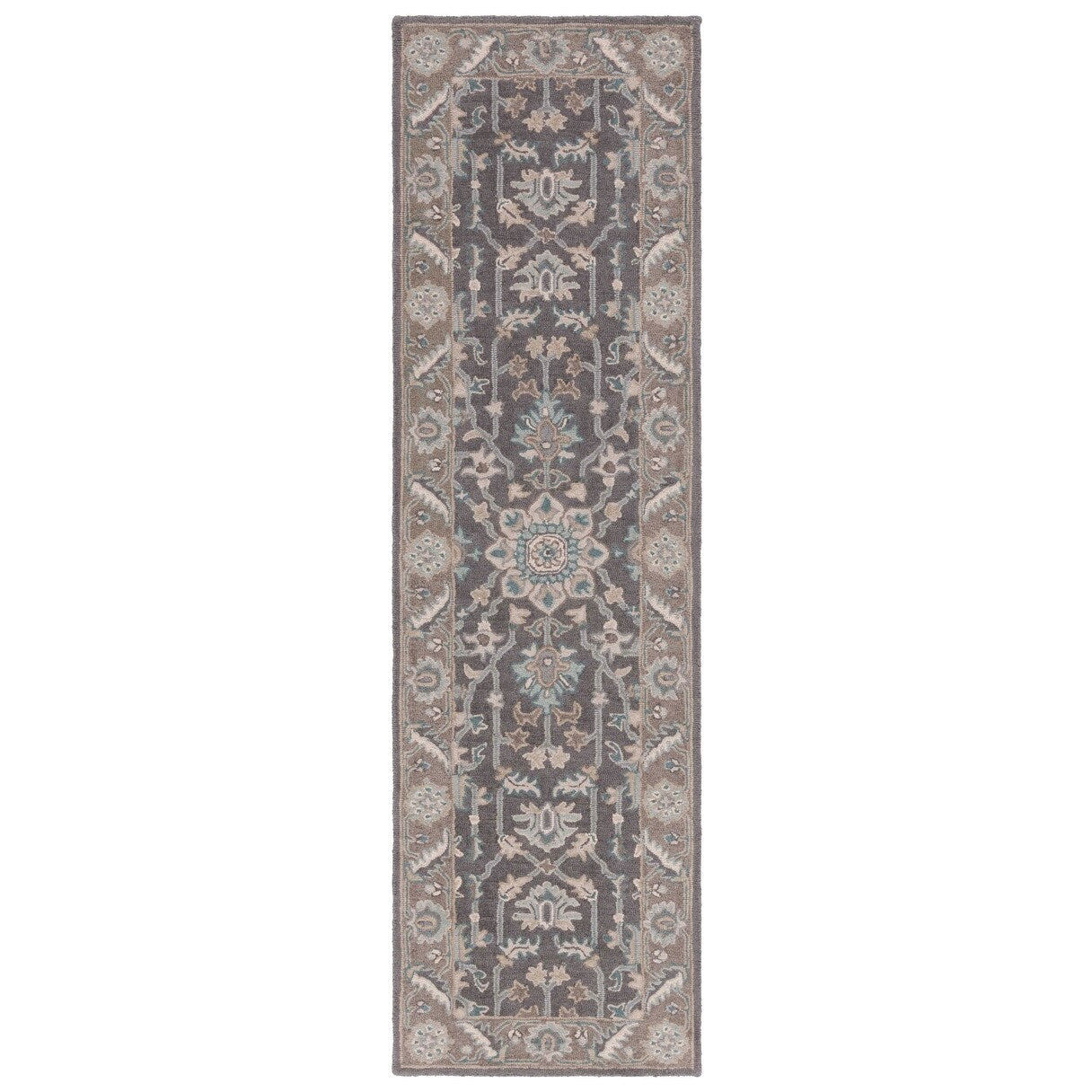 Tapis moderne en laine florale SAFAVIEH fait main Blossom Gulperi