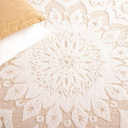 Tapis moderne en laine florale fait main SAFAVIEH Blossom Oriella