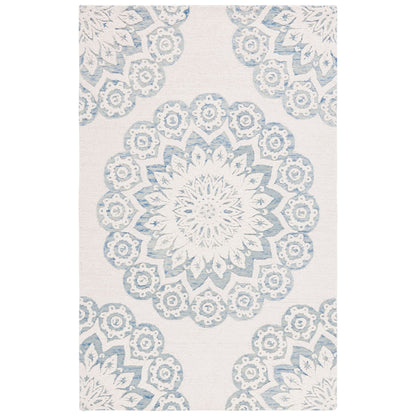 Tapis moderne en laine florale fait main SAFAVIEH Blossom Oriella