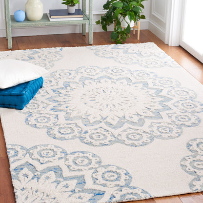 Tapis moderne en laine florale fait main SAFAVIEH Blossom Oriella