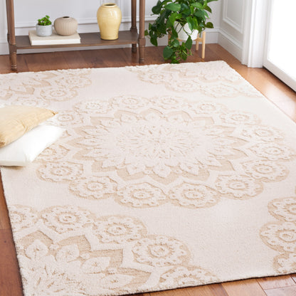 Tapis moderne en laine florale fait main SAFAVIEH Blossom Oriella