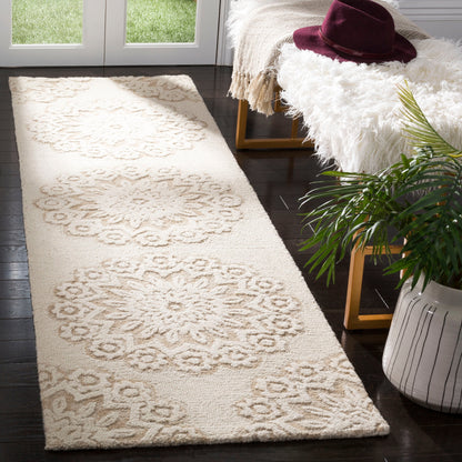 Tapis moderne en laine florale fait main SAFAVIEH Blossom Oriella