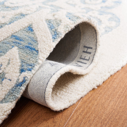 Tapis moderne en laine florale fait main SAFAVIEH Blossom Oriella