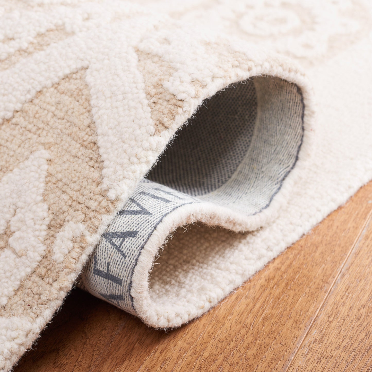 Tapis moderne en laine florale fait main SAFAVIEH Blossom Oriella