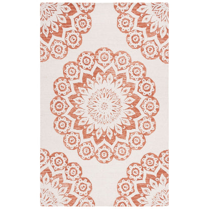 Tapis moderne en laine florale fait main SAFAVIEH Blossom Oriella