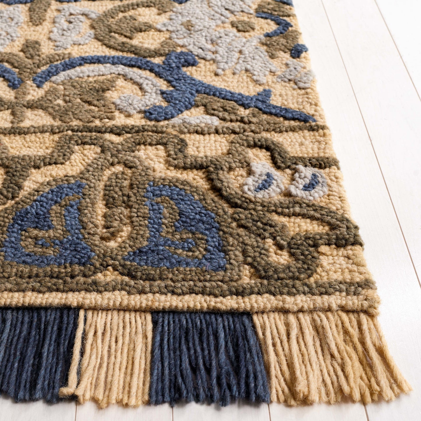 Tapis en laine floral SAFAVIEH fait main Blossom Porzia