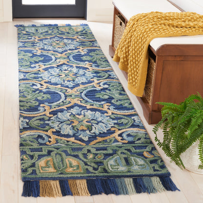 Tapis en laine floral SAFAVIEH fait main Blossom Porzia