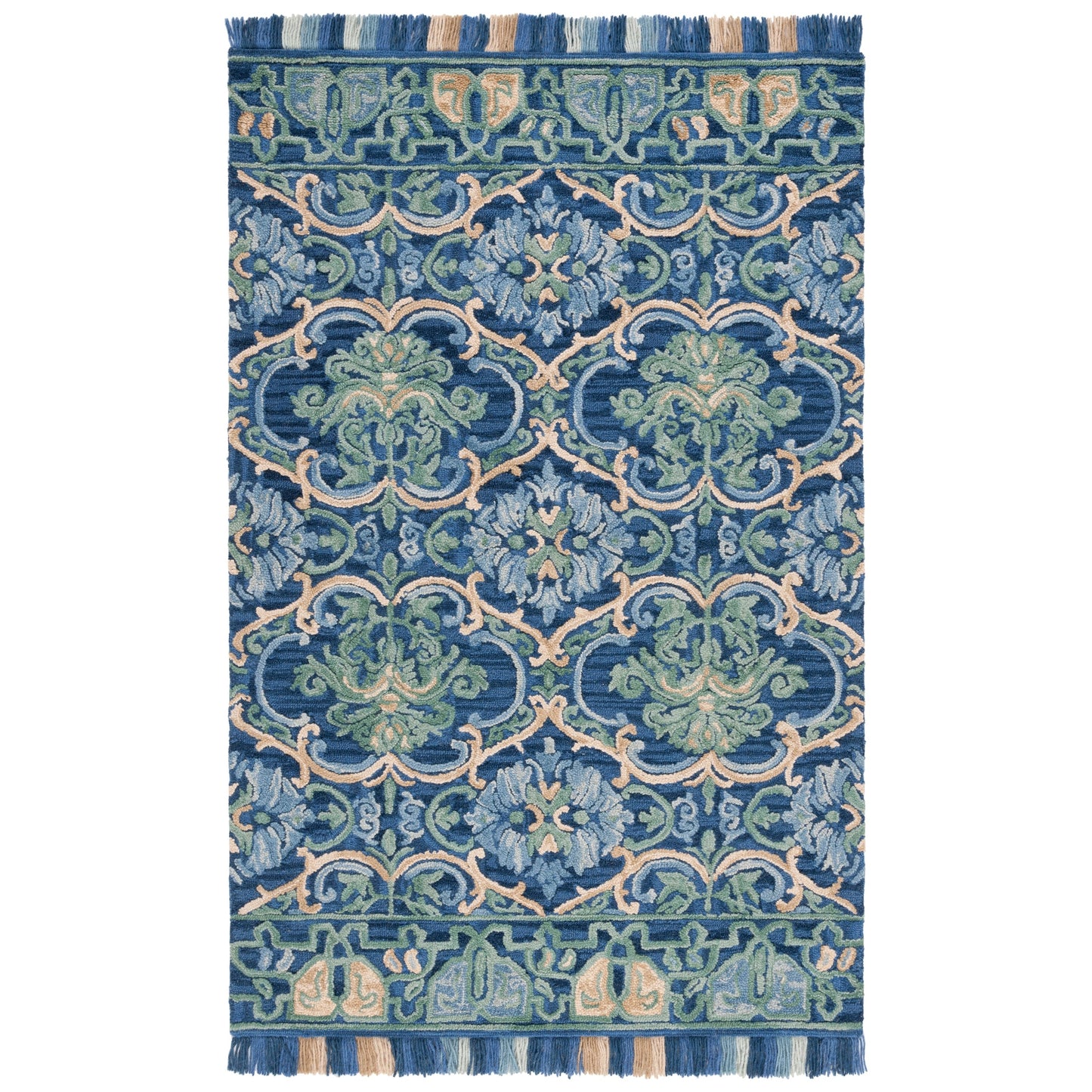 Tapis en laine floral SAFAVIEH fait main Blossom Porzia