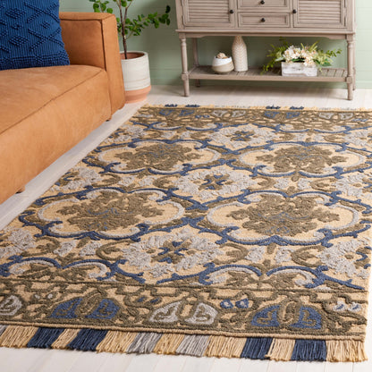 Tapis en laine floral SAFAVIEH fait main Blossom Porzia