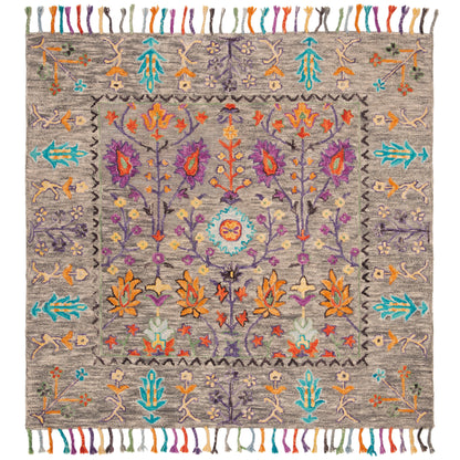 Tapis en laine floral moderne SAFAVIEH fait main Blossom Takuko