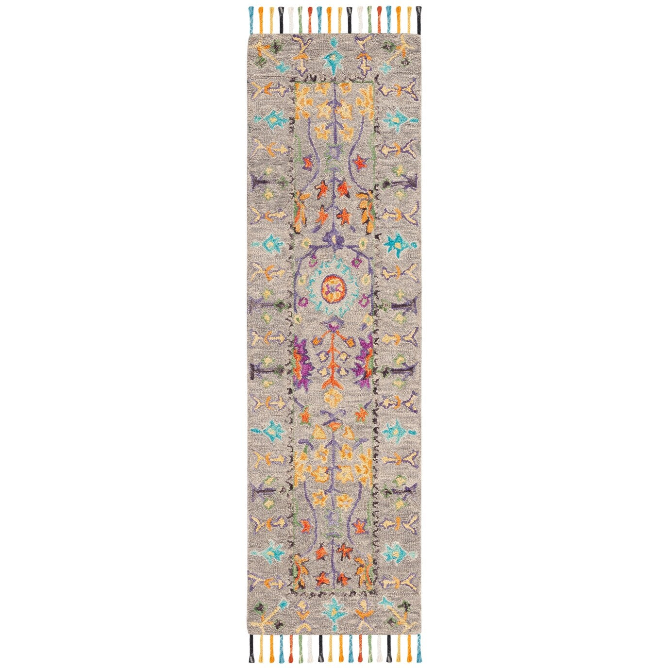 Tapis en laine floral moderne SAFAVIEH fait main Blossom Takuko