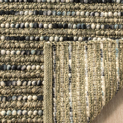 SAFAVIEH Tapis bohème fait à la main en jute et en laine Jelisava