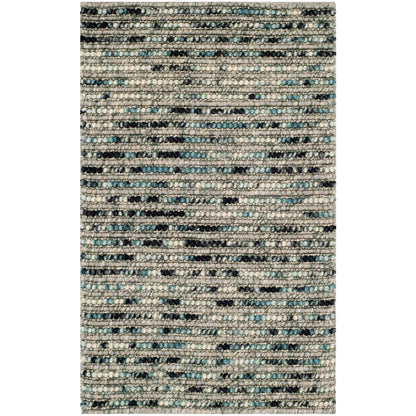 SAFAVIEH Tapis bohème fait à la main en jute et en laine Jelisava