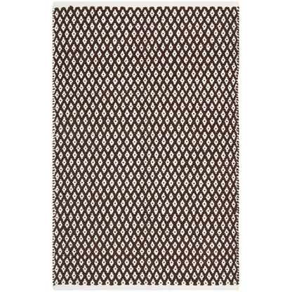 Tapis tissé plat en coton côtier Boston Shirine fait main SAFAVIEH