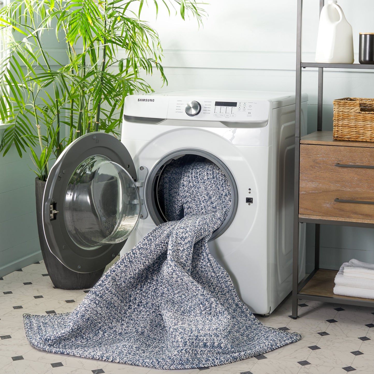 Tapis décontracté tressé fait main SAFAVIEH Anthi