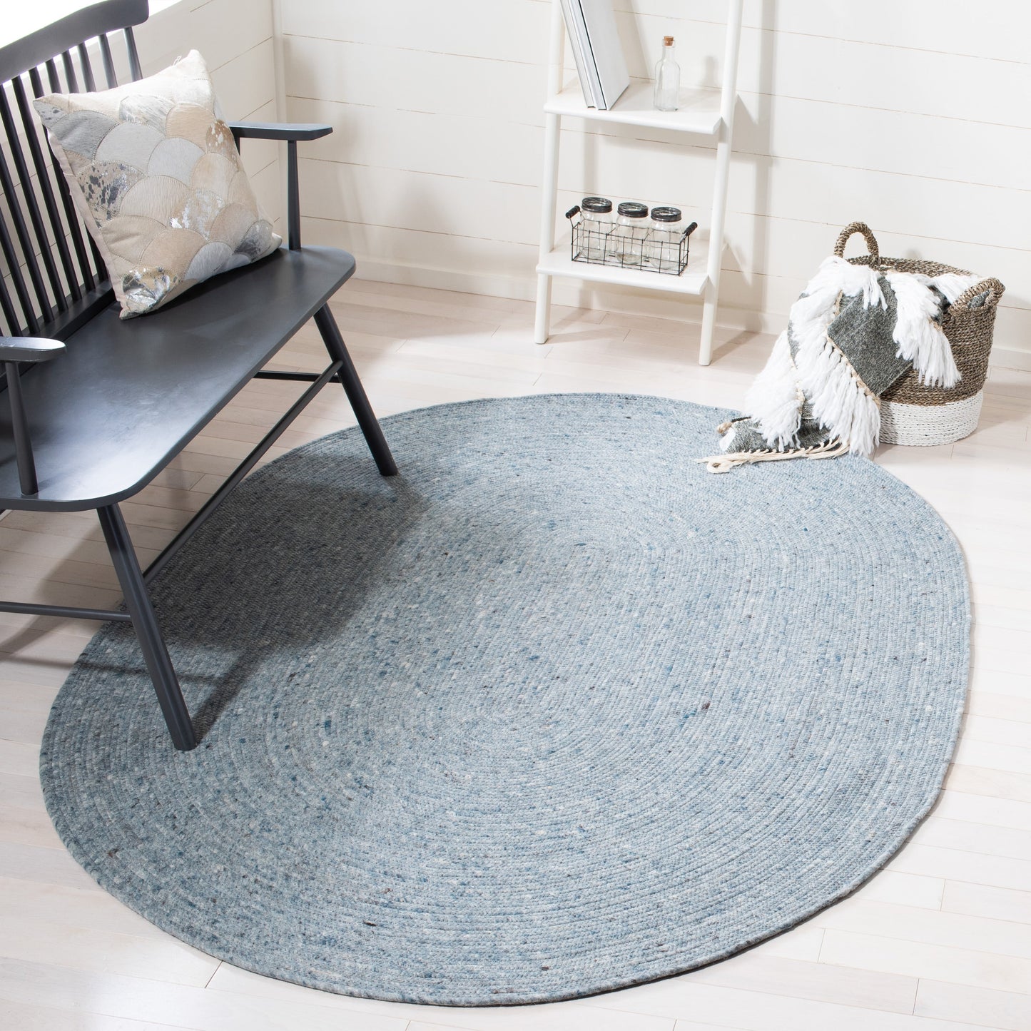 Tapis de campagne en laine tressée à la main SAFAVIEH