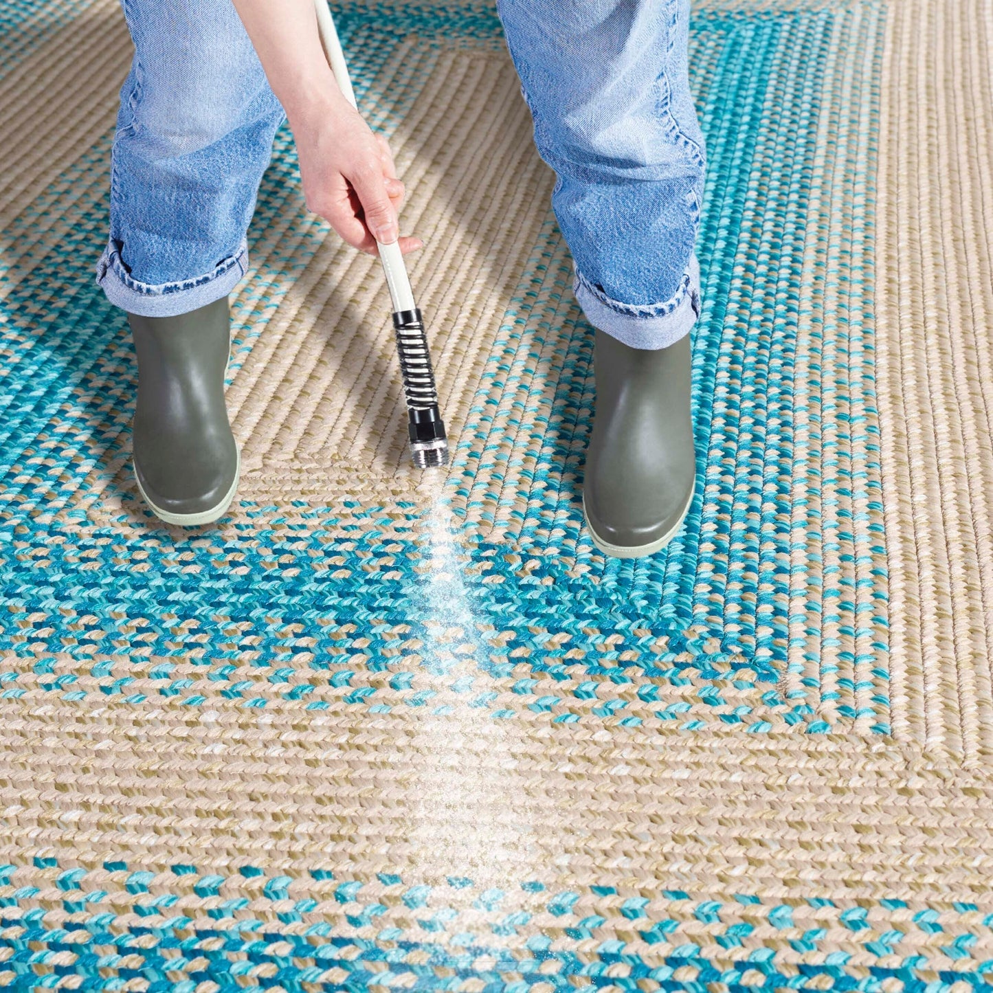 Tapis de campagne Kita tressé fait main SAFAVIEH