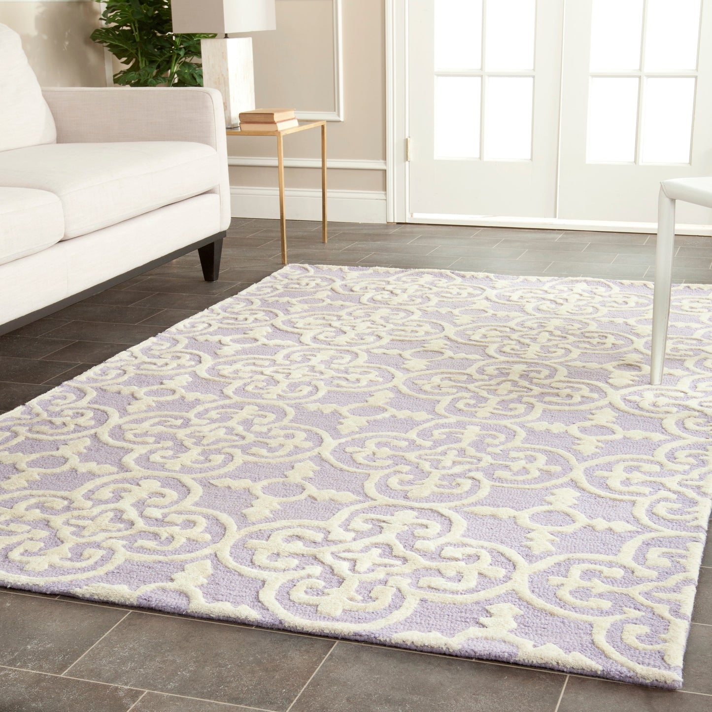 Tapis moderne en laine Shigemi Cambridge fait main SAFAVIEH