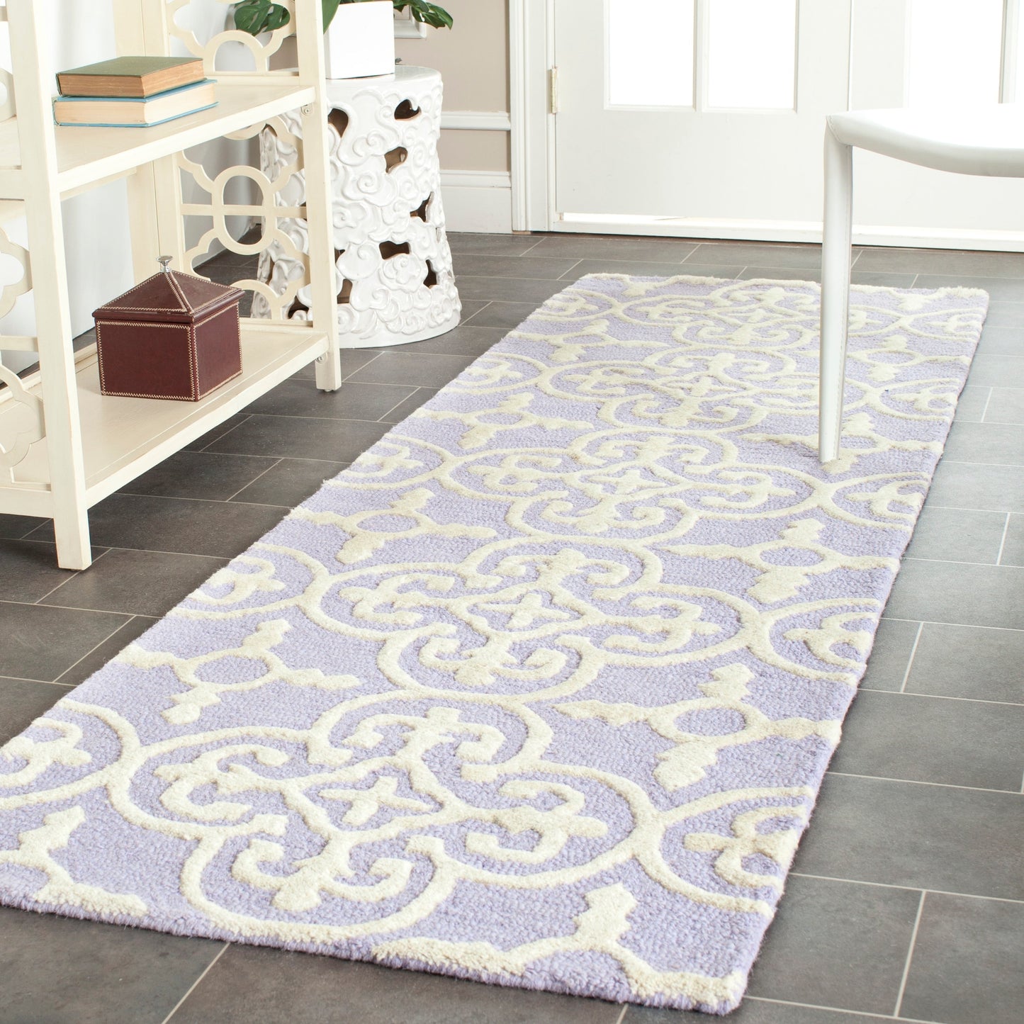 Tapis moderne en laine Shigemi Cambridge fait main SAFAVIEH