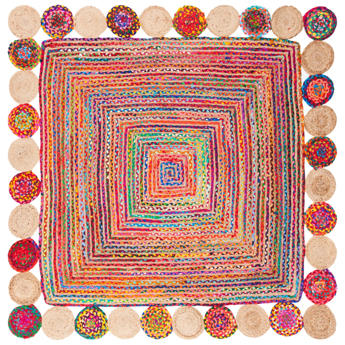 Tapis côtier en jute SAFAVIEH Cape Cod Diora fait main